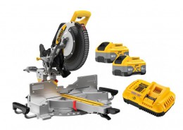 Dewalt DCS782XW2-GB NEW 18V 8.0Ah  XR Brushless 305mm Slide Mitre Saw With 2 x 18V x 8.0Ah Tabless Batteries & Charger £1,269.00